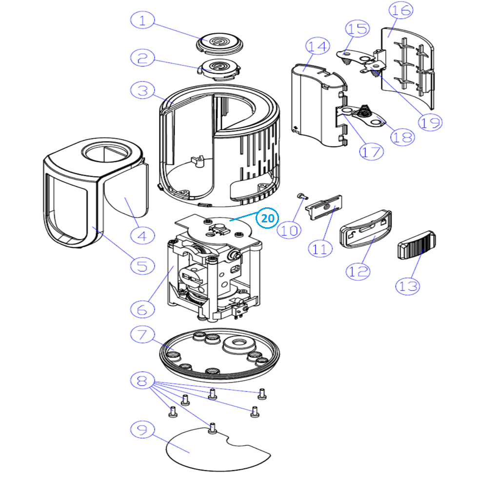 Лазерный линейный нивелир CL 20 34700-4