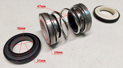 Пружинное уплотнение ф36,5х21,5,h60мм для ФН-1500Л(21) TNT