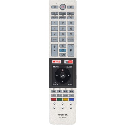 Пульт Toshiba CT-8522 (Netflix, YouTube)